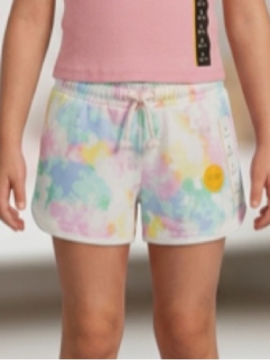 Cat & Jack Other - Cat & Jack Girls Tie Dye Shorts Pastel Pull On Summer Casual Size S NWT